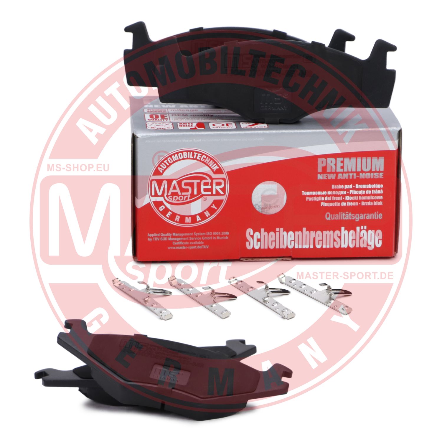 Placute frana MASTERSPORT GERMANY 13046070592N-SET-MS